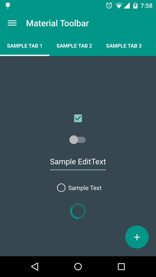 AndroidMaterialDesignToolbar