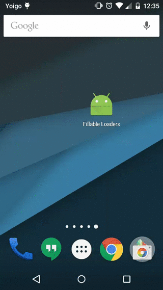 Android-FillableLoadersC