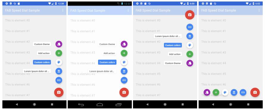 A Floating Action Button Speed Dial implementation for Android