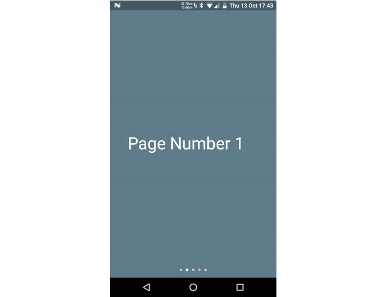 Dot-based Android ViewPager indicator with Material Design animations