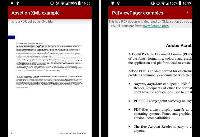 android pdf search library