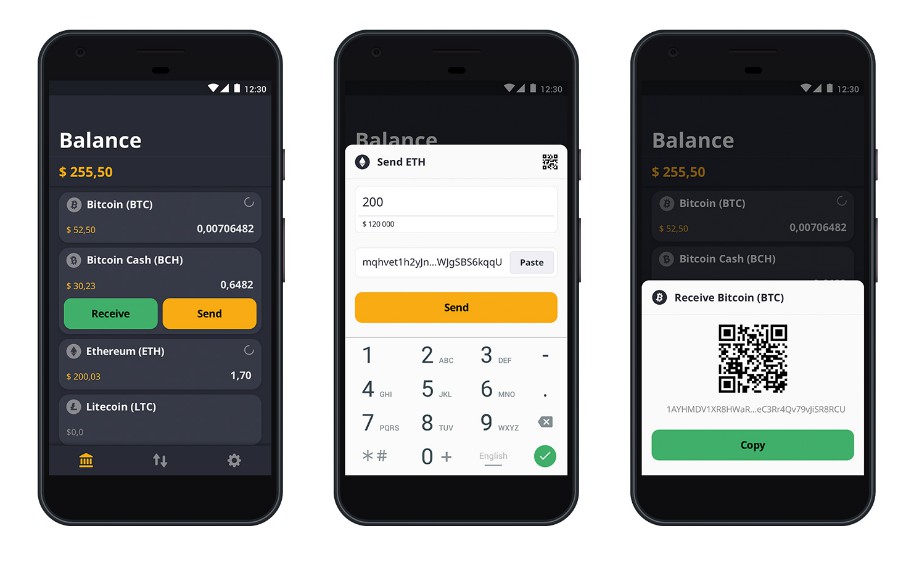 android wallet crypto