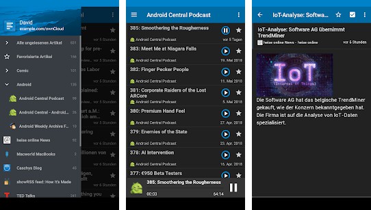 Android client for the Nextcloud news/feed reader app