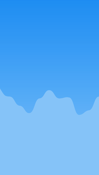 Background with chart and smooth bezier lines from float array