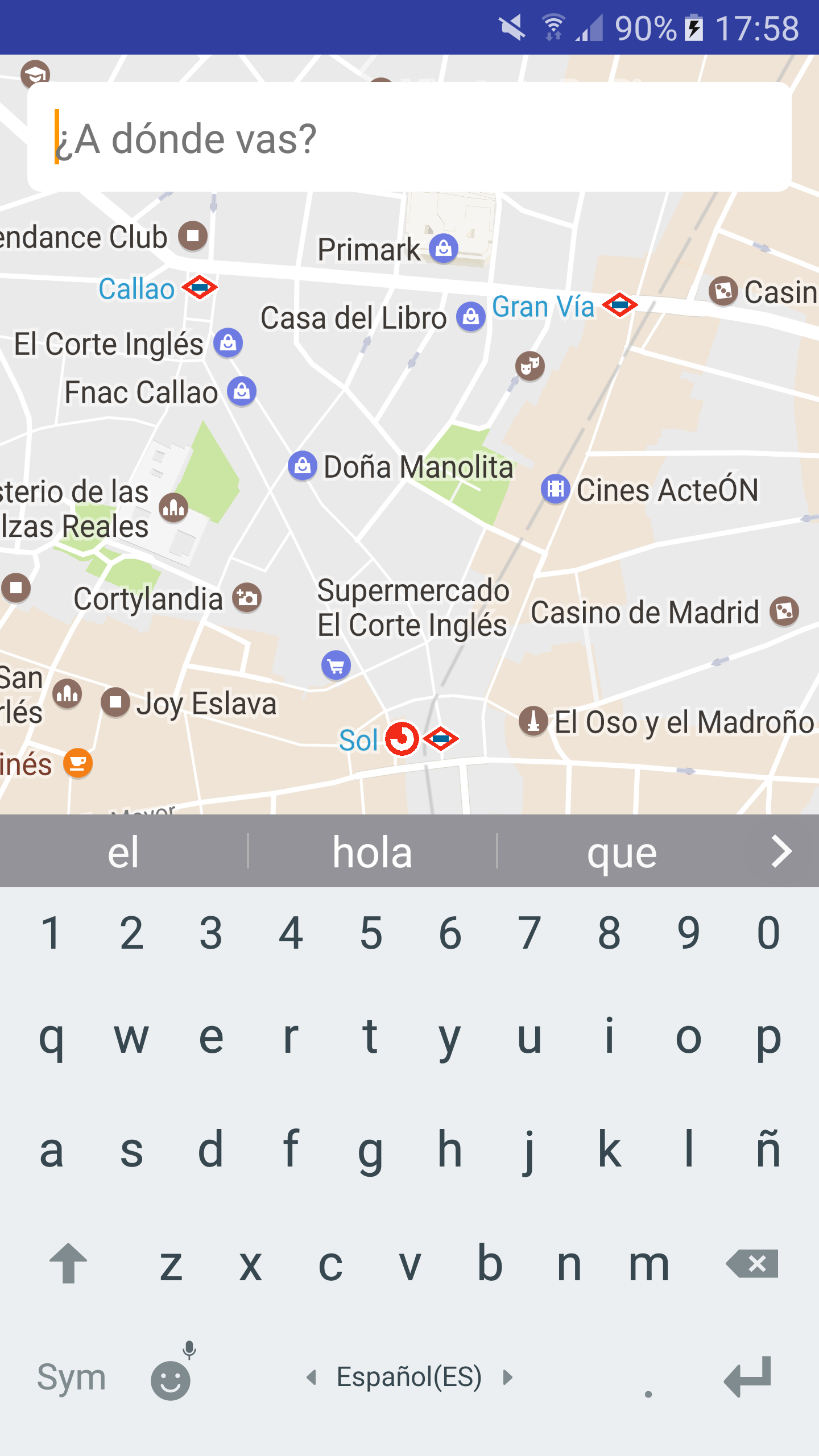 Location android example