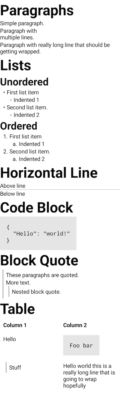 rich text file format