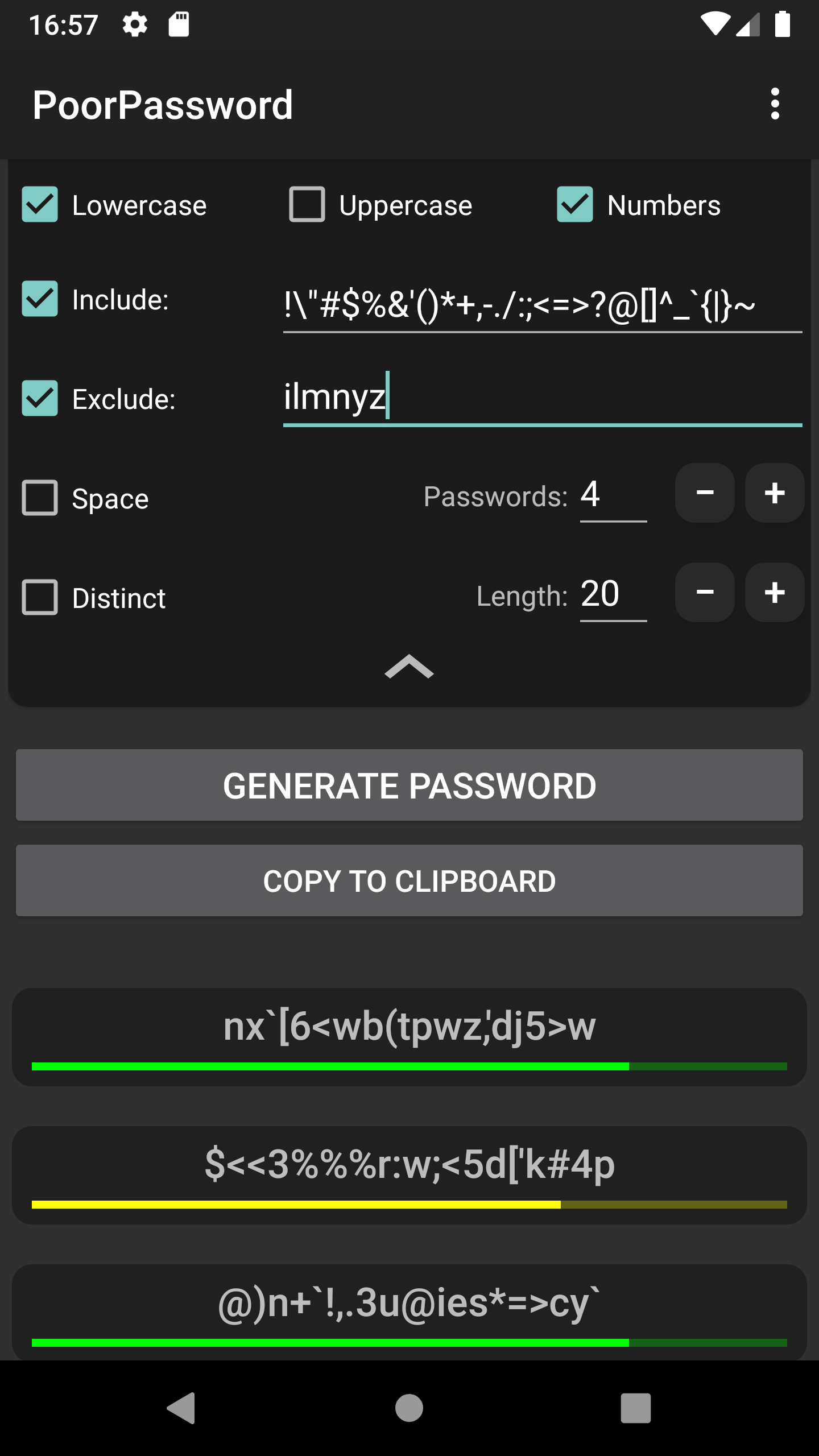 PasswordGenerator 23.6.13 download the last version for android