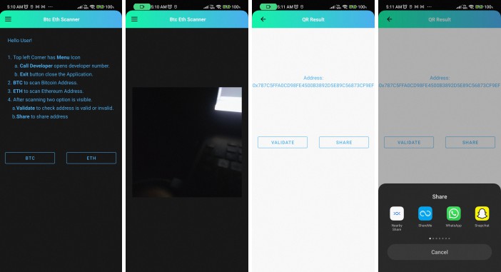 An Demo Android App which uses ML Kit and CameraX Libarary to scan QR/Bar Code