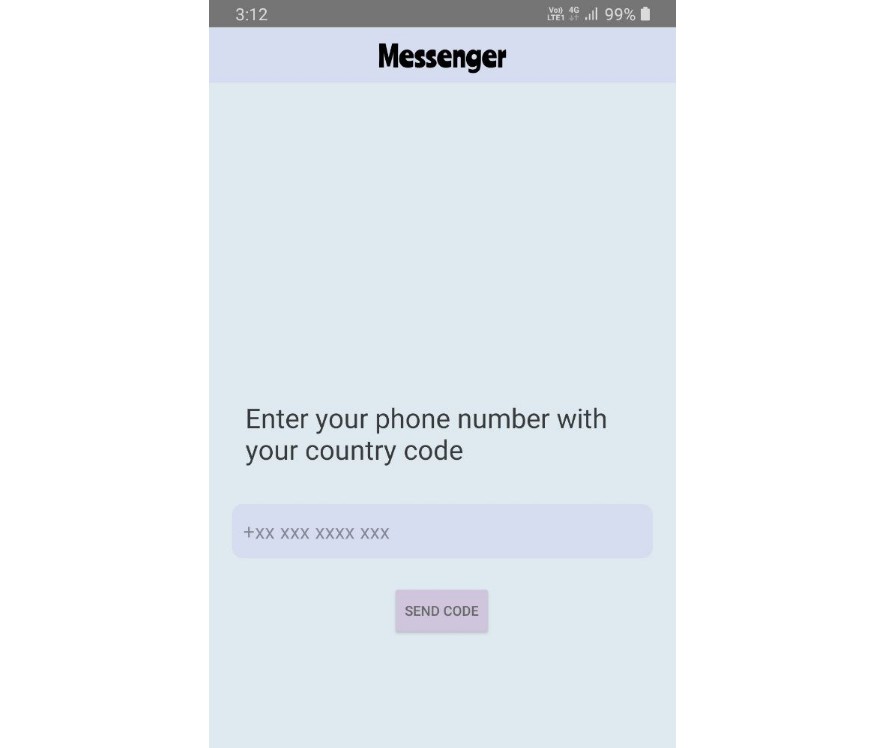 Android Chat app, sign up with phone number, firebase database, online/offline/typing indicators
