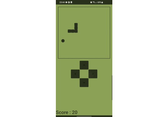 Classic Snake Game with Jetpack Compose.